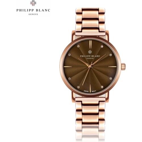 Philipp Blanc Ladies Gold Watch