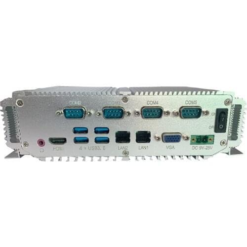 Industrial Computer 4gb 64gb Intel 7th generation celeron 3685U cpu 2 lan Mini pc
