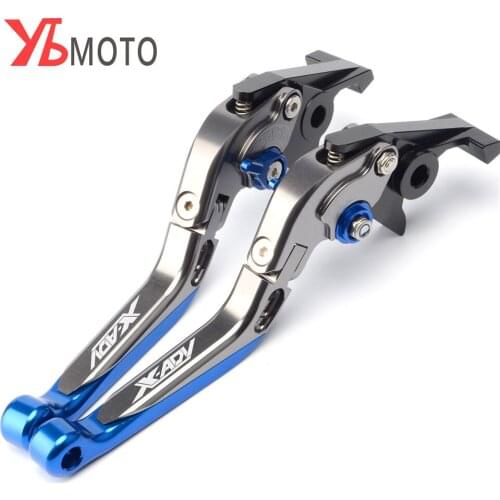 With X-ADV Logo CNC Aluminum Motor Brake Clutch Levers For Honda X-ADV 750 XADV X ADV 750 2017-2020 Motorcycle Adjustable Brakes