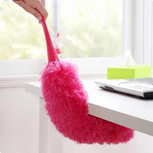 Household Dust Brush Microfiber Cleaning Brush Plush Dust Brush Furniture Appliance Air Conditioner Cleaning Brush