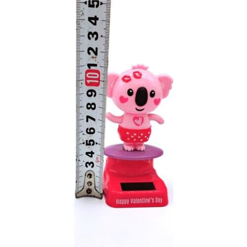 Solar Power Shaking Head Koala Desk Office Decoration Display Bobble Head Doll Toy