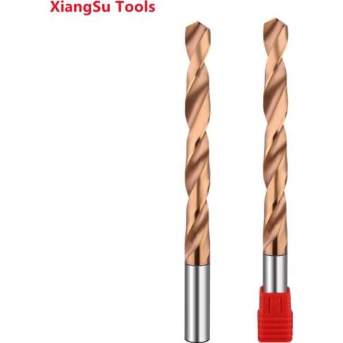 150L D6.1 to D8mm HRC55 Grade Carbide Twist Drill Bit Tungsten 2 Flutes CNC Machine for Metal Working Cutting Tools