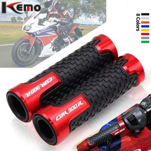 For HONDA CBR300R CBR 300R 7/8" 22mm Universal Motorcycle Accessories CNC Aluminum Handlebar Hand Grips Handle Bar End Grip