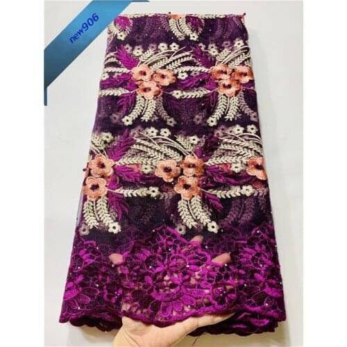 High Quality African Milk silk Lace Fabric 2020 French Tulle Lace Fabric Tulle With stones Nigerian Net Lace Fabric For Wedding