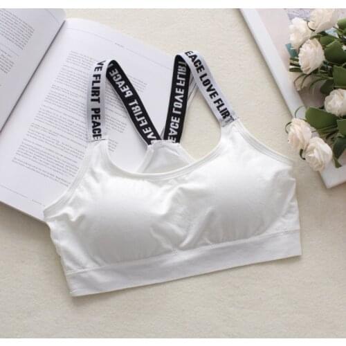 Women Seamless Sports Bra Letter Push Up Underwear Set Push Up Sport Top for fitness U Back Padded Sports Bras Vest Running Bra