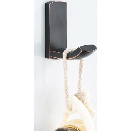 1Pc Simple Retro Coat Hook Living Room Wall-mounted Sundries Storage Rack Bathroom Towel Hanger with Install Screws