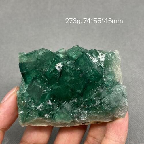 100% Natural green fluorite Mineral specimen cluster Stones and crystals Healing crystal Free shipping