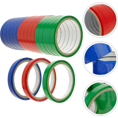 18 Pcs Poly Bag Sealing Tape Clear Bag Sealing Tape Premium Sealing Tape 12mm