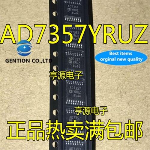 2Pcs AD7357YRU AD7357YRUZ AD7357 TSSOP in stock 100% new and original