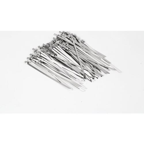 304 316 ball lock Stainless Steel cable ties OEM all size& color available