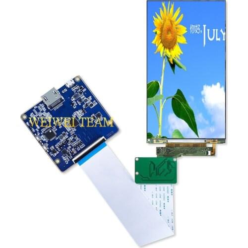 5.5 inch Display for Phrozen Shuffle 4K High Resolution LCD 3D printer Screen 3840*2160 405nm With Mipi Control Board