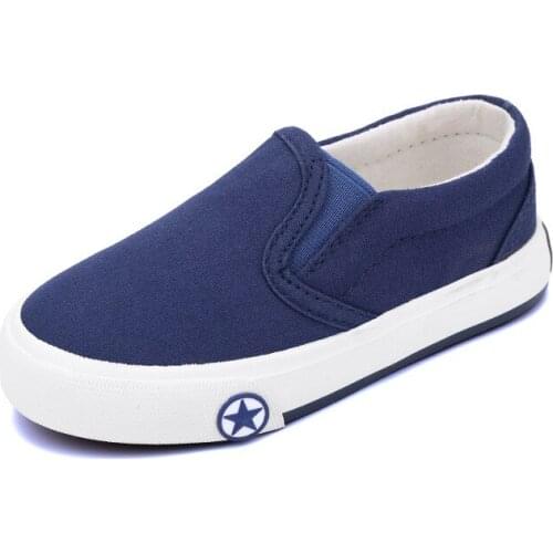 SKOEX Kids Shoes Boys Girls Canvas Sneakers Casual Slip-on Loafer Fashion Childrens Casual Sneaker Toddler/Little Kid/Big Kid