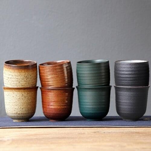 Guopin Chinese Classic Style Ceramic Cup Home Office Mug Coffee Cup Large Beer Mug Art Printing Creamic Bottle HotSale