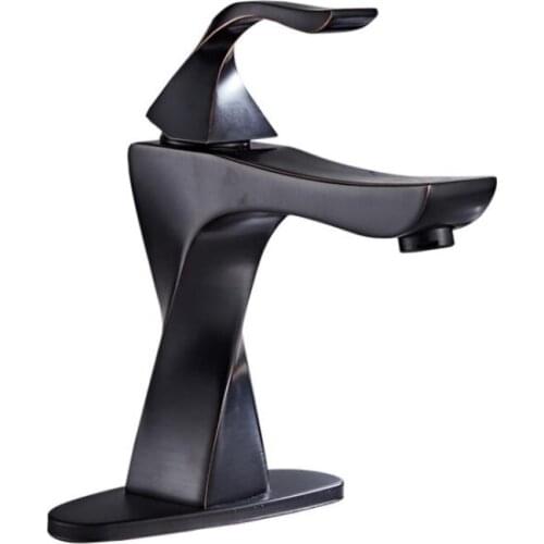 Hot And Cold Cock Wash Basin Faucets Brass Taps Contemporary Single Handle Mixer Tap Bathroom Faucets