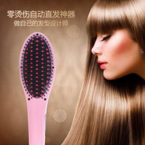 Multifunctional Household Electric Hair Straightener and Curling Comb for Rapid Heating and Curly Hair Styling and Care Tools
