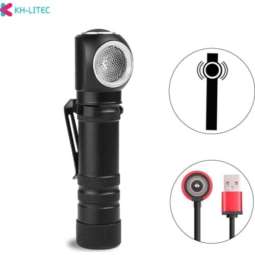 Powerful XHP50 Headlamp USB Rechargeable Flashlight Torch Light Lanterna Can As Headlight with Built-in Battery With Headband