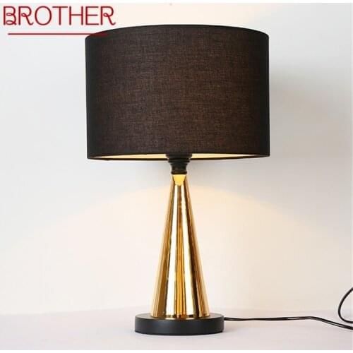 BROTHER Dimmer Table Lights Contemporary LED Luxury Design Desk Lamps Decorative For Home Bedroom