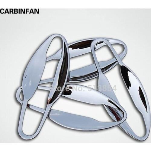 FIT FOR 2012 2013 2014 CR-V CRV CHROME SIDE DOOR BOWL INSERT CAVITY COVER TRIM MOULDING CUP AEEESSORIES 8PCS/SET