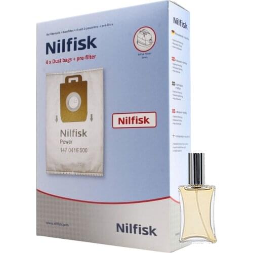 Vacuum Cleaner Dust Bag Compatible Brand Model Nilfisk King 500 Serie Vacuum Cleaner Bag (4 Pieces) HT-TT0180-23