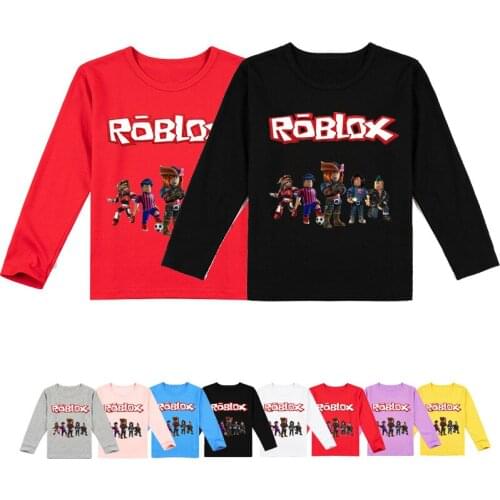 2020 New ROBLOX Mens Long Sleeve Shirts Cottons Casual Breathable Comfortable Shirt Fashion Style Solid Male Loose Shirts