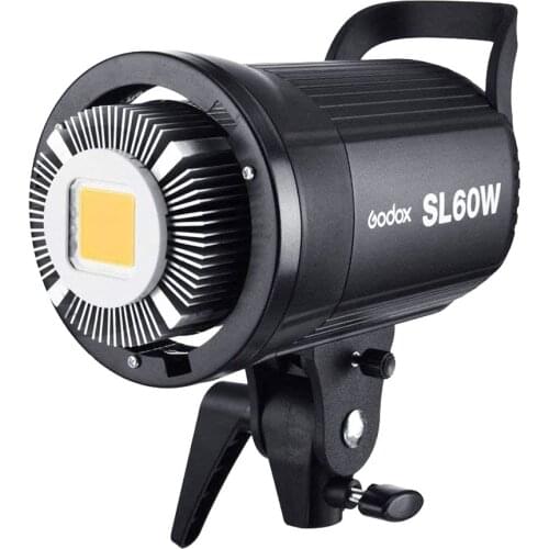 Godox LED Video Light SL-60W SL60W 5600K White Version Video Light Continuous Light Bowens Mount for Studio Video Recording