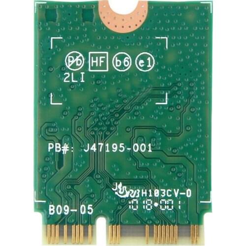 Wir Card Dual Band Wireless AC 9560 For Intel 9560NGW Bluetooth Key 5.0 WiFi 4x2 NGFF 802.11ac E 2.4G/5G Card G2W1