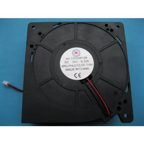 1 Pcs Brushless DC Blower Fan 24V 12032B 120x120x32mm 2pin Ball-bearing