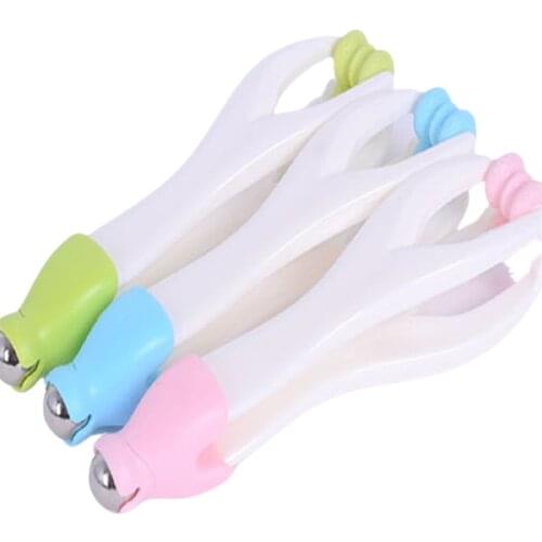 2 in 1 Handheld Anti Cellulite Body Massage Roller Ball Hand Finger Foot Toe Joint Massager Roll Stick Muscle Relax Pain Relief
