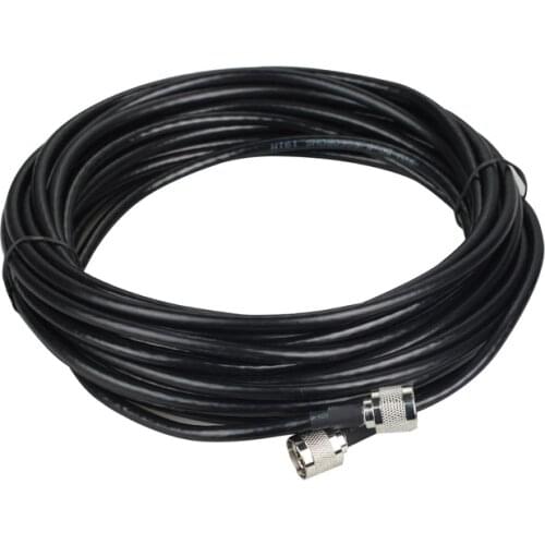 50ohms Coaxial Cable 20 Meters 50-5 GSM Booster Repeater Cable N-type Antenna Cable for repeater connect outdoor /indoor antenna