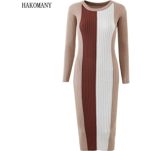 HAKOMANY Fashionable Knitted Dresses