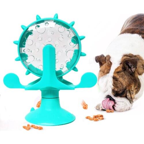 Interactive Treat Leaking Toy for Small Dogs Slow Dog Feeder Funny Dog Wheel Pet Products Accessories for Dropshipping Dog Toys