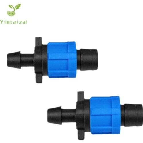 Tape Offtake Starter Barb Dn17 Tape Swivel Drip Tape Barb Connectors Greenhouse Watering Micro Irrigation Drip Fittings