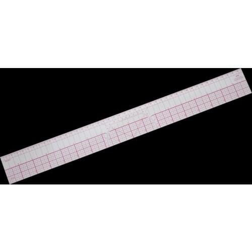 B95 Plastic Transparent French Curve Ruler SplIne Sewing Patchwork Feet Tailor Yardstick Cloth Cutting Rulers