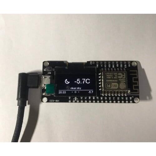 Wifi Weather Clock Clock Weather