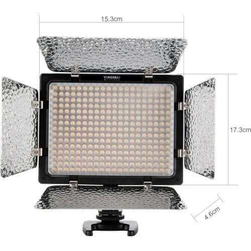 Yongnuo YN300 III YN300III 3200k-5500K Camera Photo LED Video Light Optional for Wedding Photography studio Optional Battery