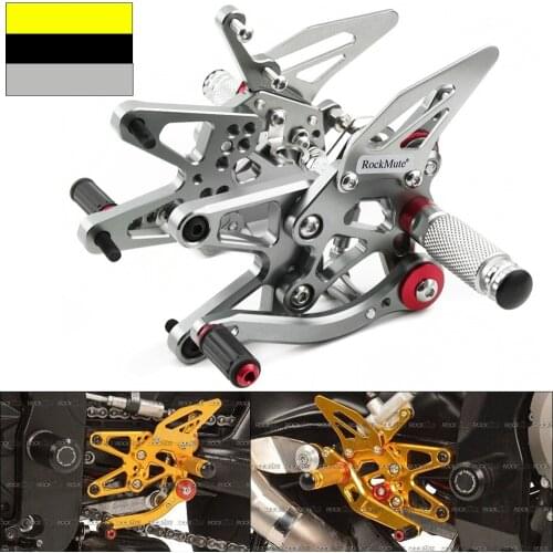 Rear Set Rearsets Foot Peg Rest Footpeg Brake Shift Lever Pedal For BMW S1000RR 09-14 S1000R 13-16 2010 2011 2012 2013 2014 2015