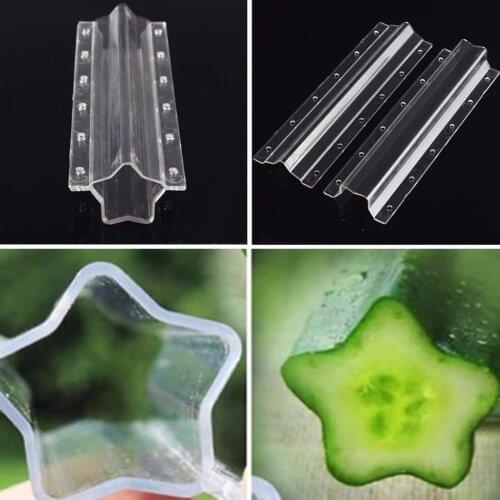 1pcs Five - pointed Star Shape Cucumber Shaping Mold Vegetable Growth Forming Mould Tool Kitchen