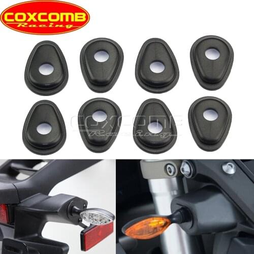 4X/8X Motorcycle Turn Signal Indicator Adapter Spacers For Yamaha FZ1/FZ6/FZ8 XJ6 TDM 900 YZF-R15 FZ16 MT-01/07 MT-09 Tracer 900