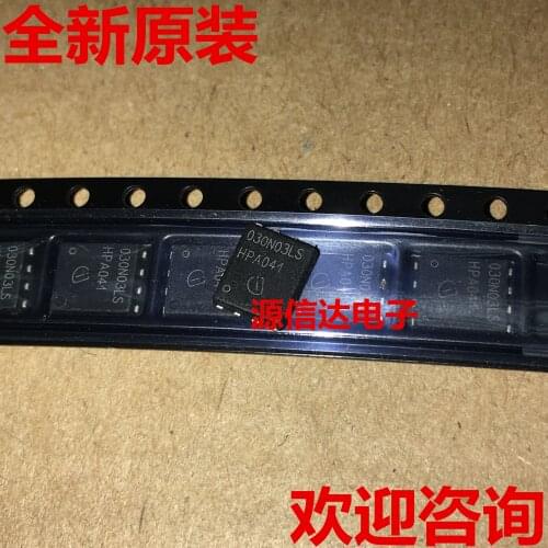 5PCS Brand new imported BSC030N03LSG screen printing: 030N03LS QFN8 100A 30V automobile chip