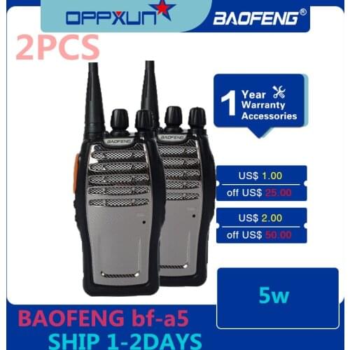 Baofeng BF-A5 walkie-talkie civil walkie-talkie UHF 400-470MHZ 5W 16-channel mini walkie-talkie radio station CB radio