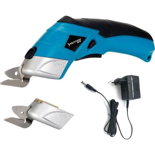 Electric Fabric Scissors Box Cutter Cordless Shears Cutting Tool for Crafts Sewing Cardboard Scrapbooking CS4001