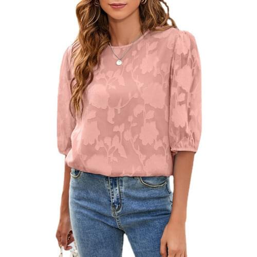 GULE GULE Womens Chiffon Blouses