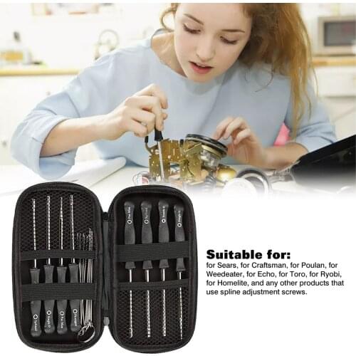 Carburetor Tool Set Durable Ergonomic-handle Screwdriver Kit Car Accessories