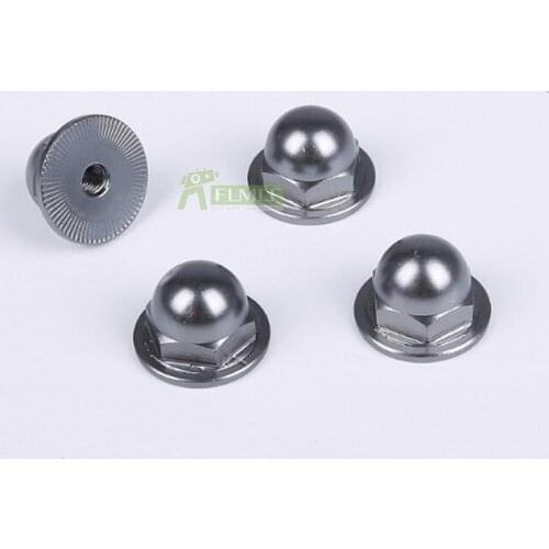 Wheel Fixed Nuts Fit for 1/8 HPI Racing Savage XL FLUX Rovan TORLAND Monster Brushless Truck Parts