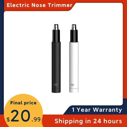 Youpin Mini Electric Nose Hair Trimmer Ear Hair Shaver Clipper HN1 Sharp Blade Body Wash Portable Minimalist Design Water