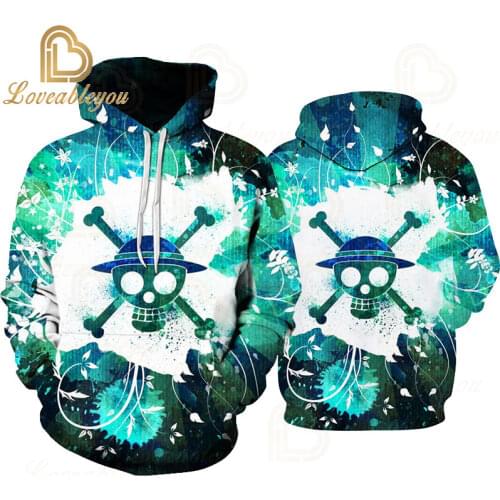 Newest Whitebeard Pirates Hoodies Portgas D Ace Streetwear Printed Men/women Anime Cartoon Winter Jacket Sweatshirt
