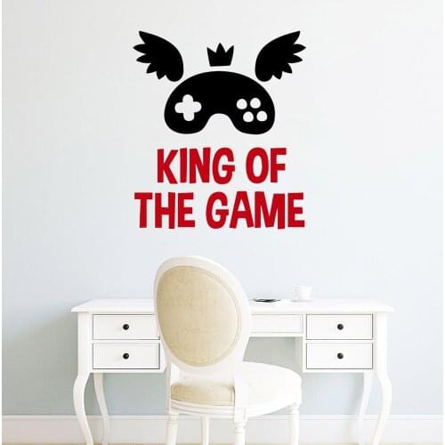 Hot Game Quote Stickers Wall Decal Living Room Removable Mural For Kids Rooms Home Decor Mural Custom