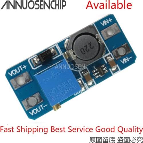 5PCS MT3608 DC-DC Adjustable Boost Module 2A Boost Plate Step Up Module With Micro USB LM2577 Replace XL6009