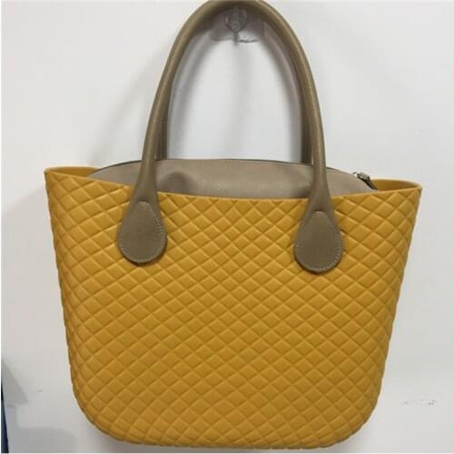 Silicone Beach Bag Tote Bag Waterproof Washable Tip Proof Durable Open Tote Bag 2021