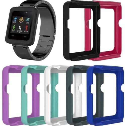 Silicone Protective Frame Case Cover for garmin Vivoactive Watch Accessories